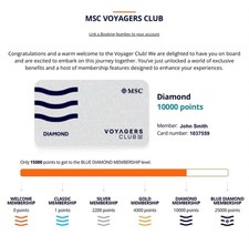 MSC Cruises Diamond Status picture