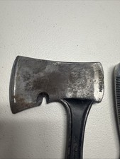 Vintage Western Boulder Colo USA Hatchet Knife Combo Set Original Leather Sheath picture