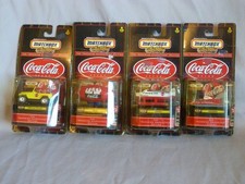 Matchbox Coca-Cola Enduring Characters Edition-Jeep,Blimp,Plane,Boat Lot of 4 picture