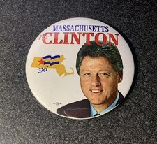 1996 96 Massachusetts for BILL CLINTON 3