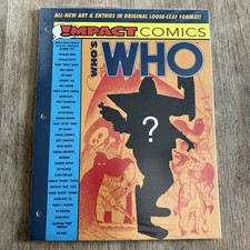 WHO'S WHO IN THE Impact Comics UNIVERSE # 2 LOOSE LEAF Factory Sealed 1991 picture