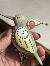 Jim Shore-River’s End Collection Sandpiper Bird Ornament picture