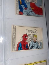 1966 Donruss Marvel Spiderman Rookie Card #34; “Next Time I’ll Fly The Kite” picture