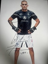 Tony Ferguson Hand Signed Photo A3 16x12 Inch Autograph Inc COA UFC picture
