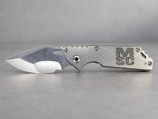 Mick Strider Custom MSC AR Gut Shovel Full Titanium Blade Show 2015 Rare picture