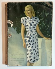 1947 Montgomery Ward Catalog Spring Summer Fashion Toys Furniture Home 1086 Pgs picture