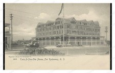Far Rockaway New York Tack-A-Pou-Sha House Standard Postcard COPY RPPC picture
