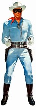 Lone Ranger  Life Size Poster 25 x 75 Inches Vintage New Print picture