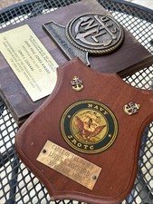 Vintage 1976-77 Navy JROTC Award Plaques John Paul Jones Award Navy League USN picture