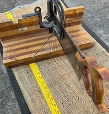 Vintage Perfection #456 Miter Box, Union Hardware Co. Tarrington, CT ~ 16x6x9