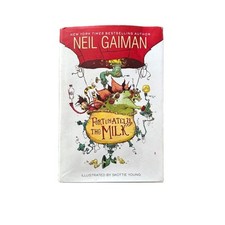 Fortunately the Milk by Neil Gaiman, Skottie Young 2013 1st Ed 4th Print HCDJ picture