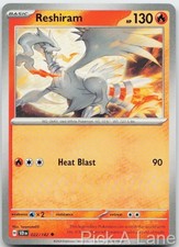 Reshiram 22/142 Uncommon Stellar Crown Pokemon Near Mint picture