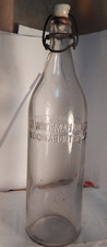 antique clay snap top bottle-Goulding Maple syrup-Whitman, Mass 11