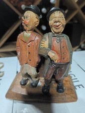 RARE Trademarked/Labeled  ANRI HANDCARVED BARWARE WITH WORKING MUSIC BOX picture