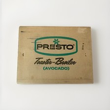 VINTAGE Presto PT26A Toaster Broiler Avocado Green NOS InBox Everything Included picture