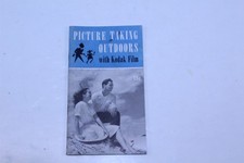 Vintage 1947 Kodak Pamphlet Picture Taking Outdoors with Kodak Film  picture