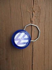 Vintage 1960's/70's Volkswagen Dealer Key Chain Fob Racine Wis picture