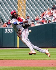 ELLY DE LA CRUZ 8x10 PHOTO #196 CINCINNATI REDS WM picture
