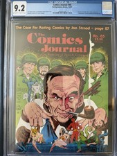 FIRST BLACK SUIT Comics Journal 85 1st printed Black Costume + FREE raw copy picture