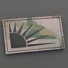 IR modern Ireland Sunburst An Gal Gréine Irish multicam morale patch picture