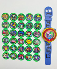 Yo-kai Watch DX Model Zero + 30 Green Z Medals Bandai Japan Tested Working picture