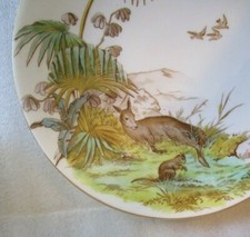 RARE 🦘 Antique SYLVAN THE AUSTRALIAN BUSH W B & SON c 1875 Lozenge Mark Plate picture