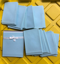 Cartier Stationery R-6524 Turquoise Kid Finish Limited Ed 41 Envelopes 45 Sheets picture