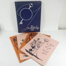 Highline High School WA 1955 Yearbook Annual w/Extras Burien WA Vintage picture