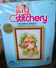 NEW Vintage Jiffy Stitchery Kit 5x7