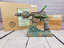 Vintage Nemesis Now Steampunk Vaporiser Blaster Gun Stand 8322A 8322B w/ Box NEW picture