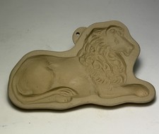 RARE Vintage 1983 Brown Bag Cookie Art Lion Cookie Mold/Ornament 6.5” picture