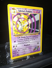 Pokémon Gym Heroes Sabrina's Kadabra 58/132 2000 picture