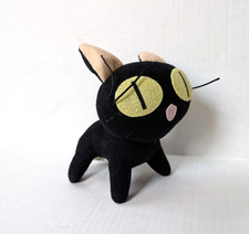 Vintage Trigun Black Cat Plush 1998 Anime Yasuhiro Nightow Kuroneko-sama 8