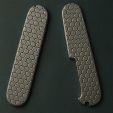 Titanium Alloy Scales 1 Pair for 58mm / 91mm Victorinox Swiss Army Knife Upgrade picture