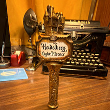 Vintage Heidelberg Light Pilsener Beer Tap Handle 3-Sided Castle Tacoma WA picture