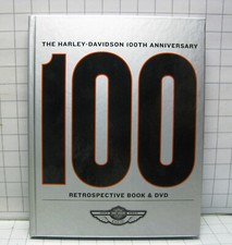 The Harley Davidson 100TH Anniversary Retrospective Book & DVD 1903 - 2003 picture