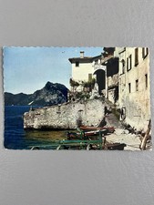 Gandria Lago di Lugano Switzerland Posted 2002 Postcard Stamp picture
