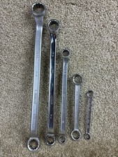 Bonney 5pc.Double Box Wrench Set SAE Good Condition picture