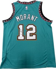 Autograph Signed Authintic Jersey Ja Morant JSA COA Memphis Grizzlies picture