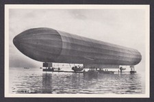 Vinatge postcard GERMANY, Zeppelin LZ3, Airship picture