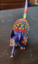 Handcrafted mexican armadillo folk art by Paquita Arroyo picture