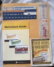 METROCARD GUIDE NYC / MTA - 32 PAGES...PLUS 5 ITEMS picture