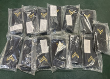 NEW Lot of 13 Pairs US Army Shoulder Marks Epaulets Corporal picture