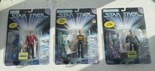 Playmates Star Trek Limited Edition Picard Tasha Yar Reginald Barclay RARE LOT  picture