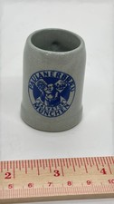 Vintage Paulanerbrau Munchen Salvator Miniature Stoneware Beer Stein picture