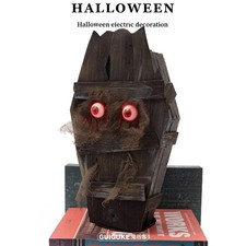 Halloween Electric Walking Coffin Prop Motion Sensor Haunted House Decoration picture