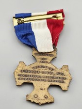 Rare WWI Forest City Pennsylvania US Forces Service Medal 1917-1918 Original picture
