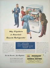 1943 vintage Frigidaire Refrigerator, America's Favorite Refrigerator  picture