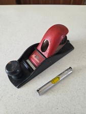 Vintage Stanley Handyman Block Plane & Stanley Handyman String Line Level H1287 picture