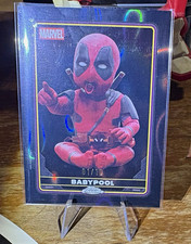 2025 Topps Chrome Marvel Deadpool & Wolverine Babypool #39 Alpha Numbered 01/10 picture